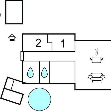 Three-bedroom In Saby * Sæby